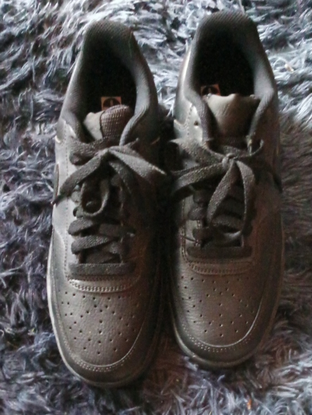 Nike Court Vision Low Black Shoes